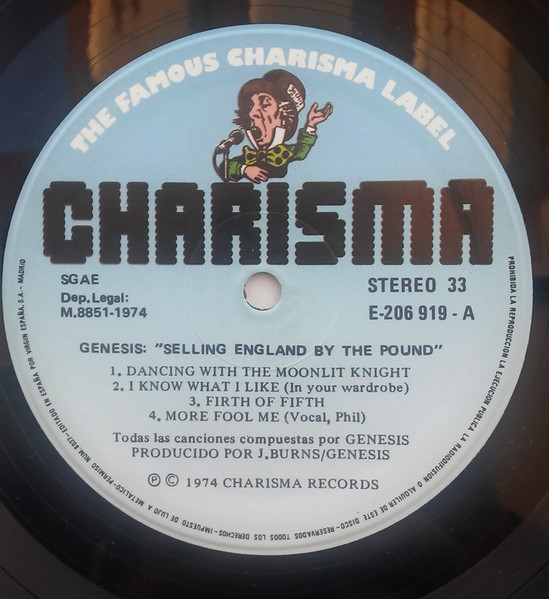 Genesis - Selling England By The Pound | Charisma (E 206919) - 3