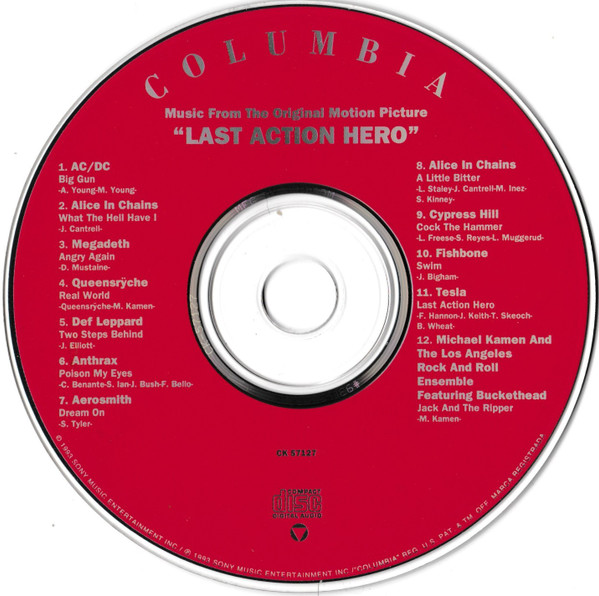 Various - Last Action Hero (Music From The Original Motion Picture) [CD] | Columbia (CK 57127) - 3