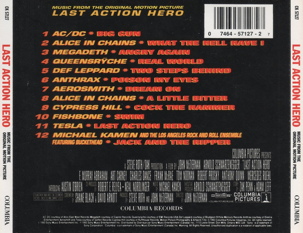 Various - Last Action Hero (Music From The Original Motion Picture) [CD] | Columbia (CK 57127) - 2