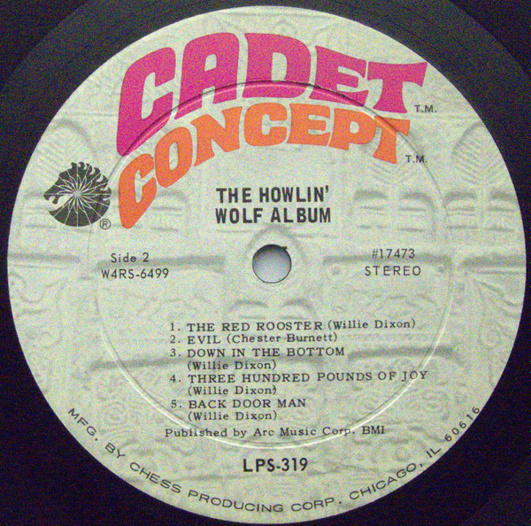 Howlin' Wolf - The Howlin' Wolf Album | Cadet Concept (LPS-319) - 4 Howlin' Wolf - The Howlin' Wolf Album | Cadet Concept (LPS-319) - 4