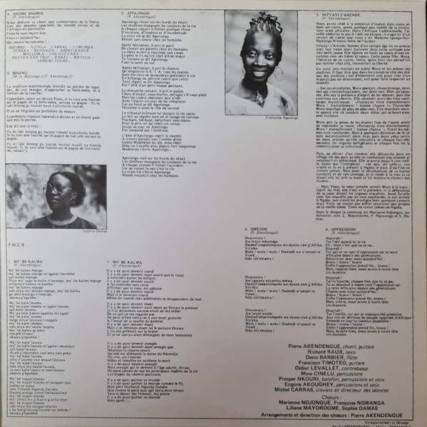 Pierre Akendengue - Owende | Le Chant Du Monde (LDX 74677) - 3 Pierre Akendengue - Owende | Le Chant Du Monde (LDX 74677) - 3