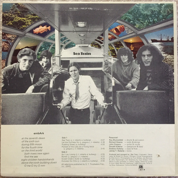 Seatrain - Sea Train | A&M Records (SP 4171) - 2 Seatrain - Sea Train | A&M Records (SP 4171) - 2