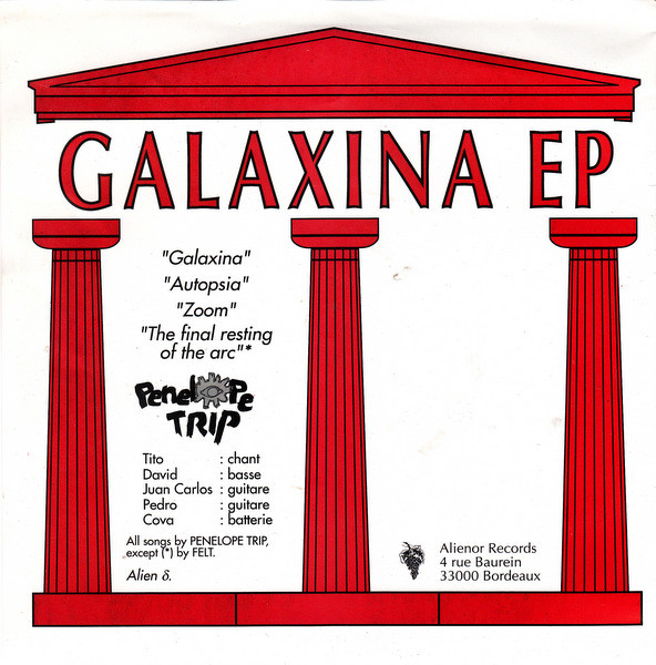 Penelope Trip - Galaxina EP | Aliénor Records (ALIEN δ) - 2 Penelope Trip - Galaxina EP | Aliénor Records (ALIEN δ) - 2