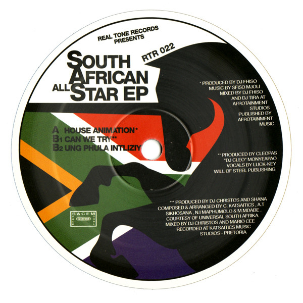 Various - South African Allstar EP | Real Tone Records (RTR 022) - main Various - South African Allstar EP | Real Tone Records (RTR 022) - main