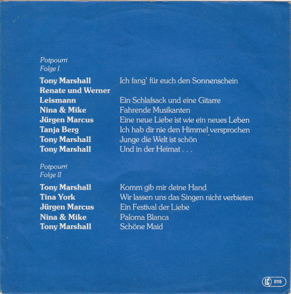 Various - Hits Der 70er Jahre - Deutsche Stars auf 45 | Ariola (103 281) - 2