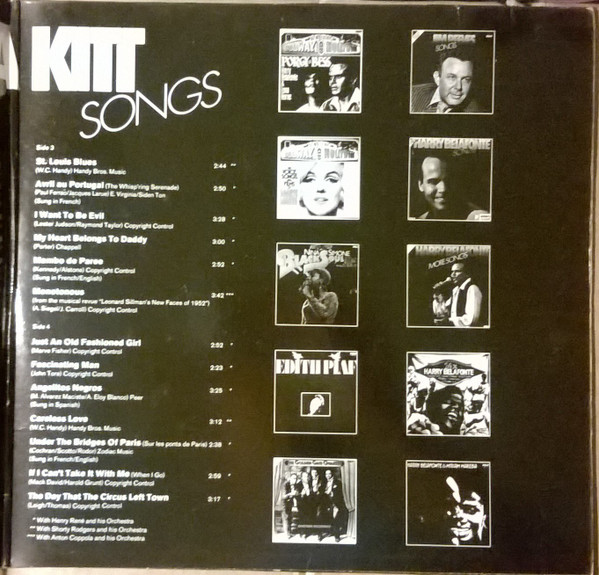 Eartha Kitt - Songs | RCA (NL89477(2)) - 3