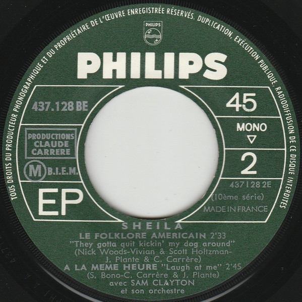 Sheila - Tous Les Deux | Philips (437 128 BE) - 4