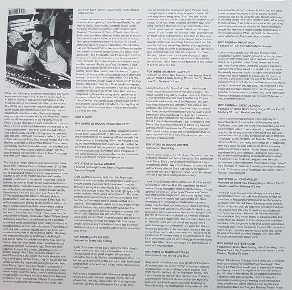 Roy Ayers - Virgin Ubiquity (Unreleased Recordings 1976-1981) | BBE (BBE535ALP) - 2 Roy Ayers - Virgin Ubiquity (Unreleased Recordings 1976-1981) | BBE (BBE535ALP) - 2