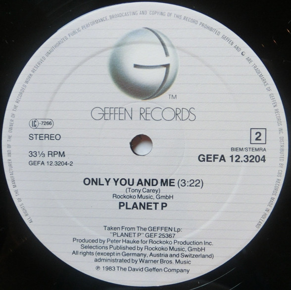 Planet P Project - Why Me? | Geffen Records (GEFA 12.3204) - 4