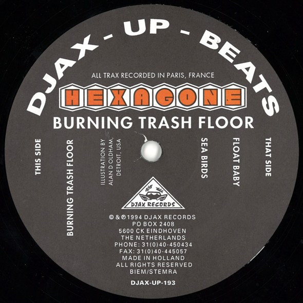 Hexagone - Burning Trash Floor | Djax-Up-Beats (DJAX-UP-193)