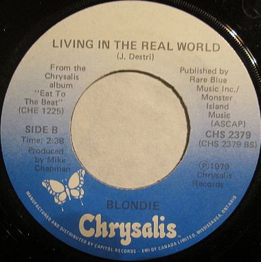 Blondie - Dreaming | Chrysalis (CHS 2379) - 2