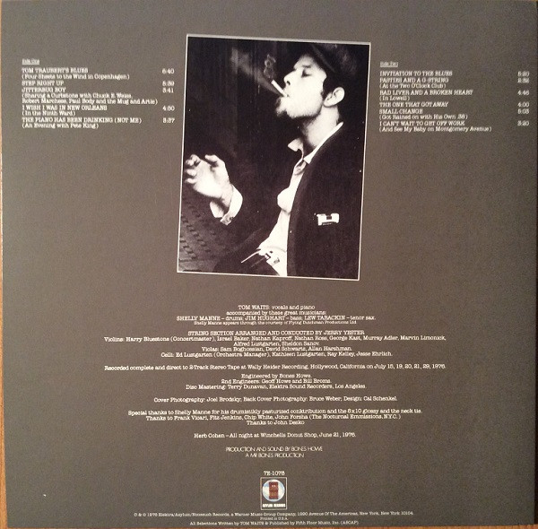 Tom Waits - Small Change | Rhino Records (R1 1078) - 2 Tom Waits - Small Change | Rhino Records (R1 1078) - 2