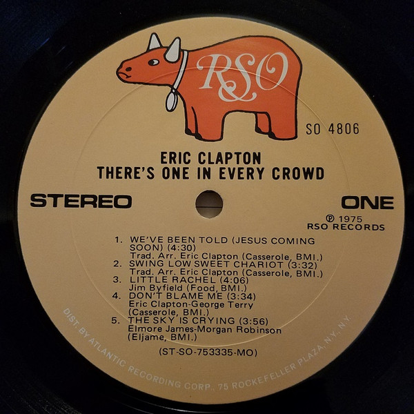 Eric Clapton - There's One In Every Crowd | RSO (SO 4806) - 3 Eric Clapton - There's One In Every Crowd | RSO (SO 4806) - 3