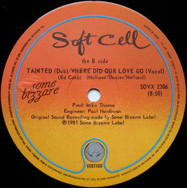 Soft Cell - Say Hello Wave Goodbye | Vertigo (SOVX 2306) - 4