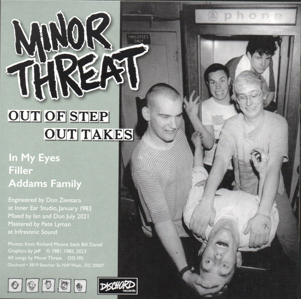 Minor Threat - Out Of Step Out Takes | Dischord Records (DIS 195) - 2