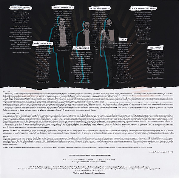 Días De Blues - Días De Blues | Little Butterfly Records (LBR - 010) - 4 Días De Blues - Días De Blues | Little Butterfly Records (LBR - 010) - 4