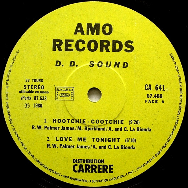 D.D. Sound - The Hootchie Cootchie | Amo Records (67.488) - 3 D.D. Sound - The Hootchie Cootchie | Amo Records (67.488) - 3