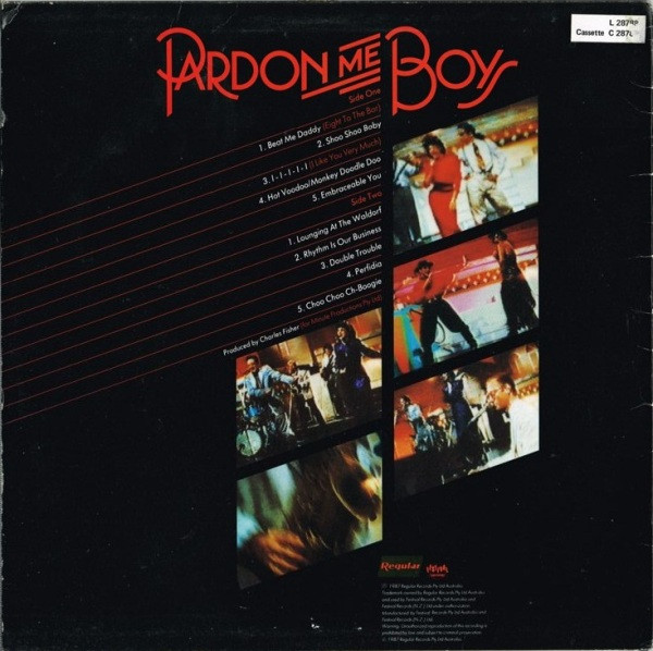 Pardon Me Boys - Pardon Me Boys | Regular Records (L 38788)