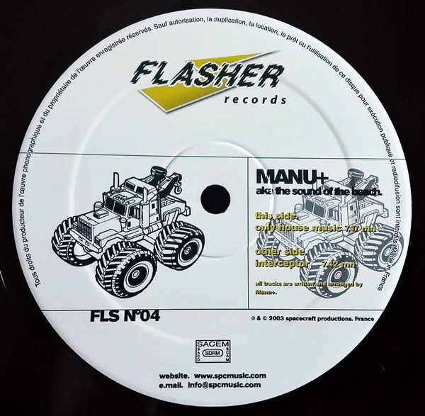 Manu+ Aka The Sound Of The Beach - Interceptor | Flasher (FLS Nº04) - main