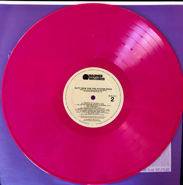 Devo - Duty Now For The Future | Warner Records (RCV5 3337) - 4
