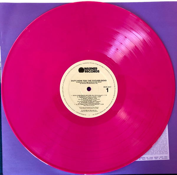 Devo - Duty Now For The Future | Warner Records (RCV5 3337) - 2