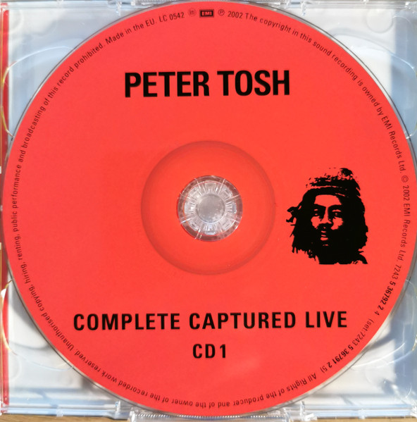 Peter Tosh - Complete Captured Live | EMI (7243 5 36791 2 5) - 3 Peter Tosh - Complete Captured Live | EMI (7243 5 36791 2 5) - 3