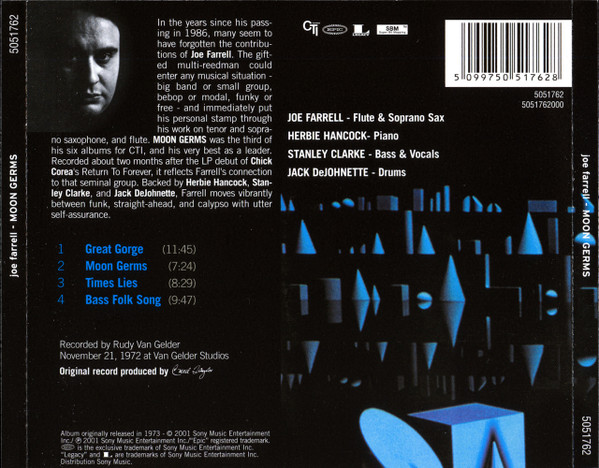 Joe Farrell - Moon Germs | Epic (5051762) - 2 Joe Farrell - Moon Germs | Epic (5051762) - 2