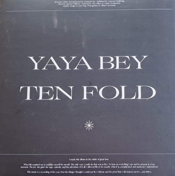Yaya Bey - Ten Fold | Big Dada Recordings (BD314) - 2 Yaya Bey - Ten Fold | Big Dada Recordings (BD314) - 2