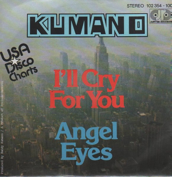 Kumano - I'll Cry For You | Jupiter Records (102 354)