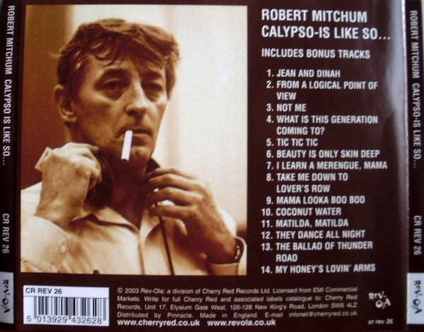 Robert Mitchum - Calypso - Is Like So... | Rev-Ola (CR REV 26) - 2