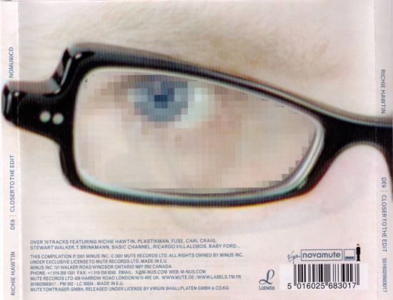 Richie Hawtin - DE9 | Closer To The Edit | Labels (5016025683017) - 2 Richie Hawtin - DE9 | Closer To The Edit | Labels (5016025683017) - 2