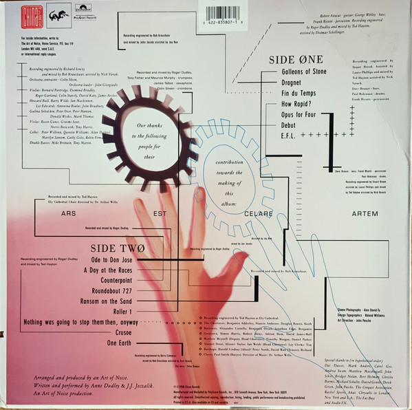 The Art Of Noise - In No Sense? Nonsense! | China Records (835 807-1) - 2