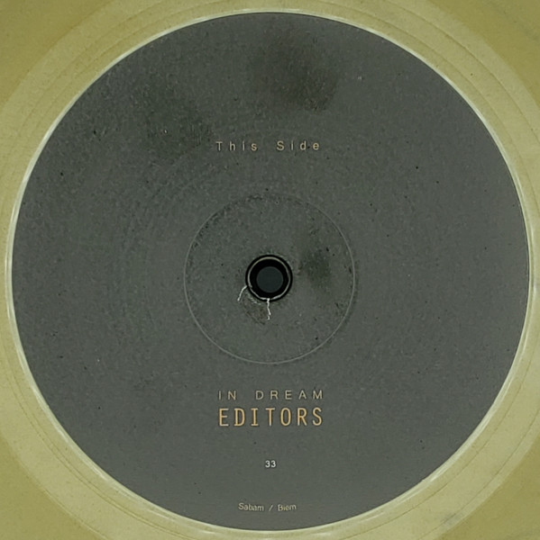 Editors - In Dream | Play It Again Sam (PIASR830LP) - 3 Editors - In Dream | Play It Again Sam (PIASR830LP) - 3