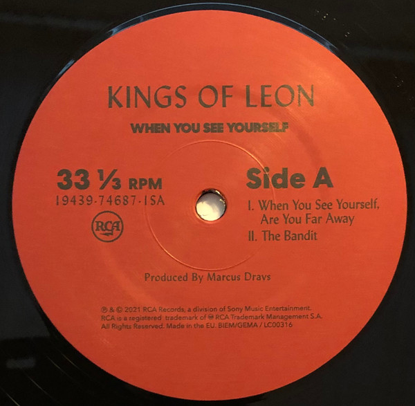 Kings Of Leon - When You See Yourself | RCA (19439-74687-1) - 4