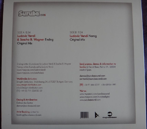 Ludovic Vendi - The Legend EP | Suruba Records (Suruba 005) - 2