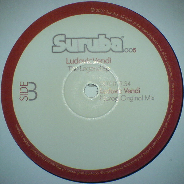 Ludovic Vendi - The Legend EP | Suruba Records (Suruba 005) - 4