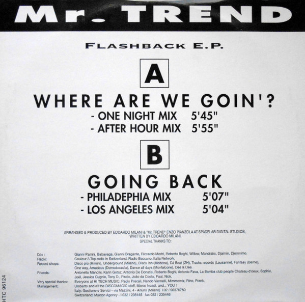 Mr. Trend - Flashback E.P. | Hi Tech Music (HTC 96124) - 2 Mr. Trend - Flashback E.P. | Hi Tech Music (HTC 96124) - 2