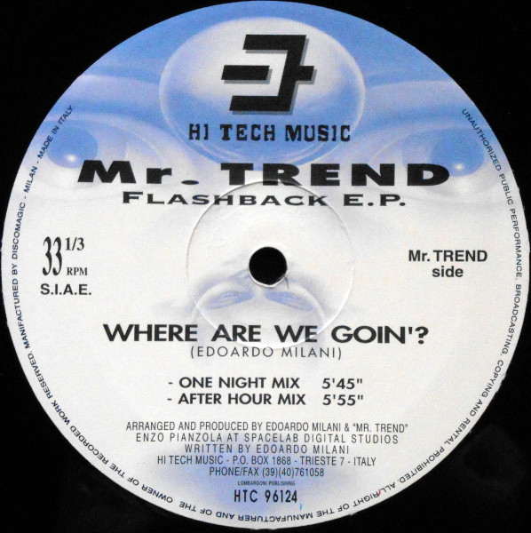 Mr. Trend - Flashback E.P. | Hi Tech Music (HTC 96124) - 3 Mr. Trend - Flashback E.P. | Hi Tech Music (HTC 96124) - 3