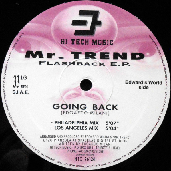Mr. Trend - Flashback E.P. | Hi Tech Music (HTC 96124) - 4 Mr. Trend - Flashback E.P. | Hi Tech Music (HTC 96124) - 4