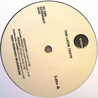 Romano Mussolini Trio plus Irio De Paula , Stefano Colnaghi , Wilfred Copello - The Latin Taste | Schema (SCEB909LP) - 3 Romano Mussolini Trio plus Irio De Paula , Stefano Colnaghi , Wilfred Copello - The Latin Taste | Schema (SCEB909LP) - 3