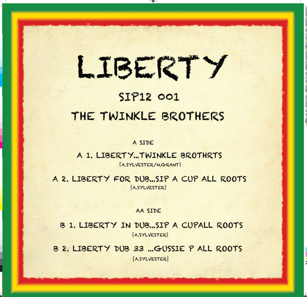 Twinkle Brothers - Liberty | Sip A Cup Records (SIP12 001) - 2