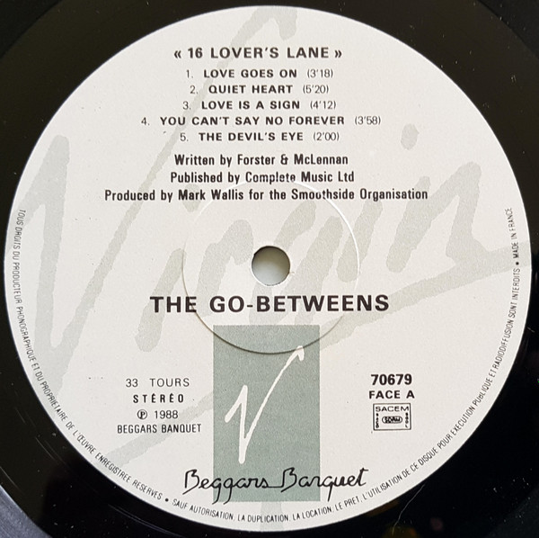 The Go-Betweens - 16 Lovers Lane | Beggars Banquet (70679) - 3