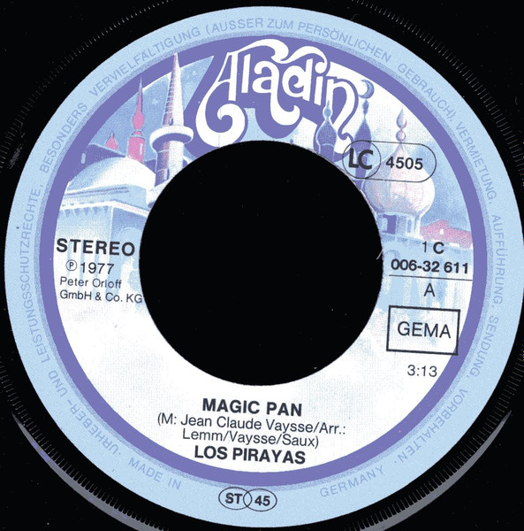 Los Pirayas - Magic Pan | Aladin (1 C 006-32 611) - 3