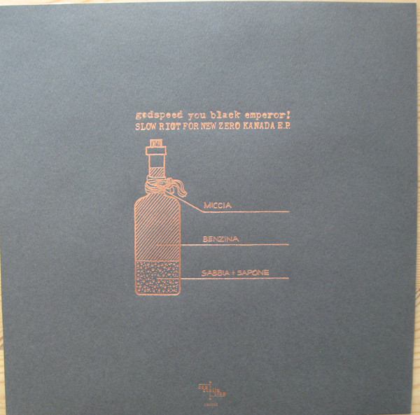 Godspeed You Black Emperor! - Slow Riot For New Zero Kanada E.P. | Constellation (cst006) - 3 Godspeed You Black Emperor! - Slow Riot For New Zero Kanada E.P. | Constellation (cst006) - 3