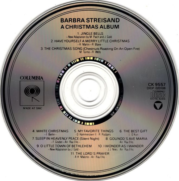 Barbra Streisand - A Christmas Album | Columbia (CCK 09557) - 3 Barbra Streisand - A Christmas Album | Columbia (CCK 09557) - 3