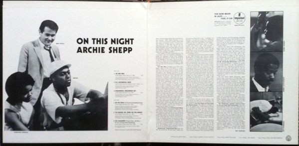 Archie Shepp - On This Night | Impulse! (A-97) - 3 Archie Shepp - On This Night | Impulse! (A-97) - 3