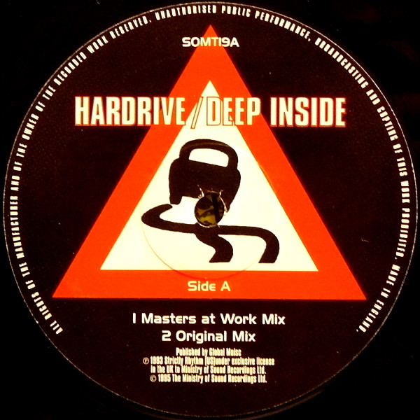 Hardrive - Deep Inside - Masters At Work Mix - 1995 Remixes | Sound Of Ministry (SOMT19) - 3 Hardrive - Deep Inside - Masters At Work Mix - 1995 Remixes | Sound Of Ministry (SOMT19) - 3
