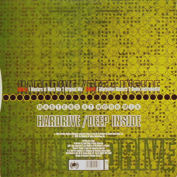 Hardrive - Deep Inside - Masters At Work Mix - 1995 Remixes | Sound Of Ministry (SOMT19) - 2 Hardrive - Deep Inside - Masters At Work Mix - 1995 Remixes | Sound Of Ministry (SOMT19) - 2