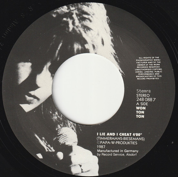 Won Ton Ton - I Lie And I Cheat | WEA (248 088 7) - 3