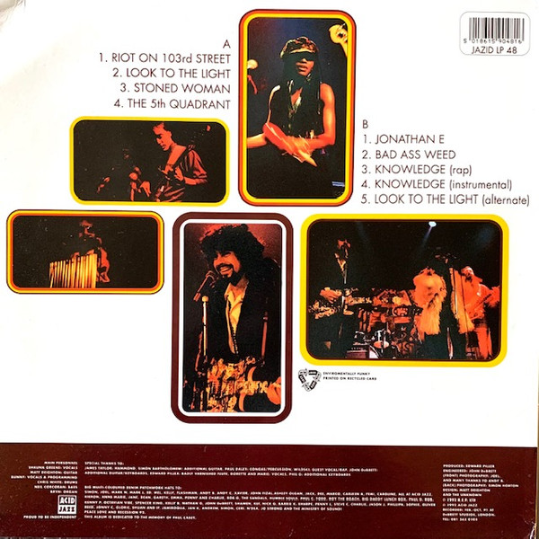 Mother Earth - Stoned Woman | Acid Jazz (JAZID LP 48) - 2